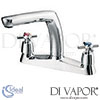 Ideal Standard Swan New Kit Mixer 2H Hrs Xh Spare Parts